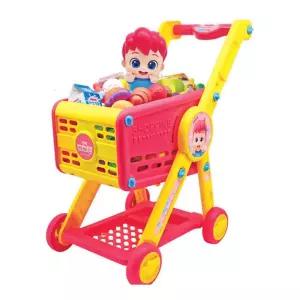 가게놀이 소꿉놀이 멜로디 쇼핑카트 아기용가게놀이 캐리어 유아마트놀이