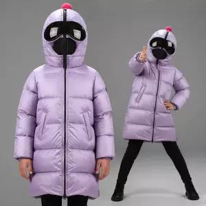 [국내배송][에이아이 라이더스] 키즈 고글 다운 롱패딩 (CG 621B T KJ5 70) 매니아온