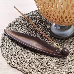 인센스받침 잎사귀 홀더 인센스 인센스거치대 스틱