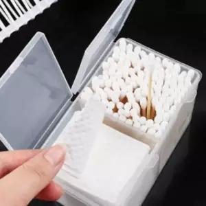 화장솜보관통 화장솜 면봉꽂이 케이스