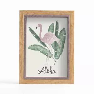 액자 사진액자 갤러리 탁상선반액자 원목 사진액자(5x7)