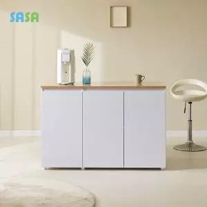 [SASA]사사가구 칼렌 1200 2단 아일랜드 홈바 수납장