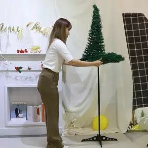 234개 LED전구 그린 트리 간편한 콤팩트리 180cm 설치 보관 접어서
