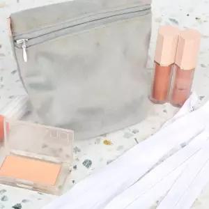 콘솔지퍼 25cm 화이트 5P 미싱부자재