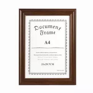 졸업장 A4 상장액자 액자 사진 A4액자 허가증 벽걸이