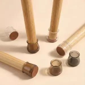 발 (원형 식탁 1세트) 바닥찍힘방지 가구 테이블 다리 커버 4개입 의자