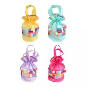 (BBT4) 명절소품 조각보 전통 알록달록 외국인선물 복주머니 대형