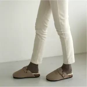 데일리 방한화 털슬리퍼 세무 털신 털신발 코르크 기모 BOSTON