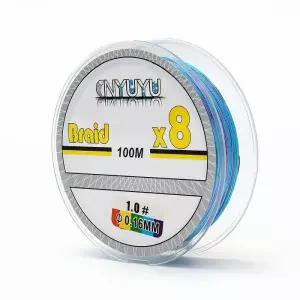 1호 8합사 스트롱 PE합사라인 낚싯줄 한치 오색 합사라인 100m PE낚싯줄