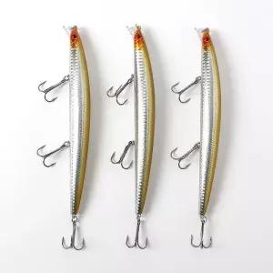 플로팅 삼치 롱샷 루어 빅베이트 미노우 농어루어 3p세트 미끼 농어낚시