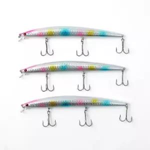 농어루어 18cm 루어 3p세트 바다낚시 농어낚시 농어 방어 미노우 플로팅