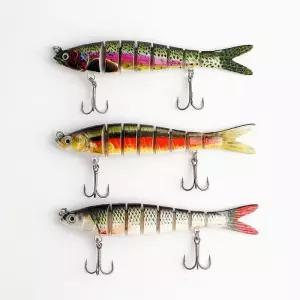 루어미끼 가짜미끼 관절 루어 히트피싱 바다낚시 관절베이트 8단 3p세트