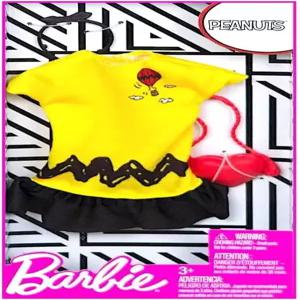 바비 인형 땅콩 찰리 브라운 드레스 인형과 액세서리 2가지