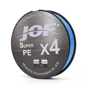 PE낚싯줄 2호 PE 낚싯줄 300m JOF 4합사라인 블루 PE합사라인