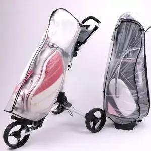 [골드스마일]골프백 레인커버 투명 골프채 보호 덮개 백커버 채레인커버 골프