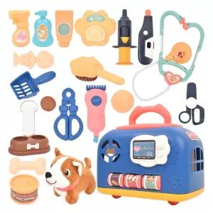 펫케이지 반려동물 미용케어 병원놀이 켄넬 세트 고양이 1세트