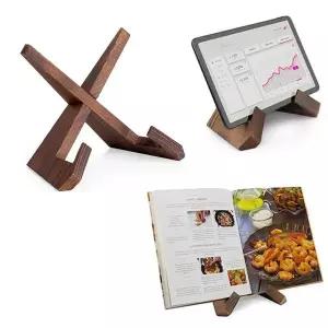 원목 패드거치대 갤럭시탭 독서대 태블릿 아이패드 스탠드