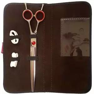 천양 8인치 애견 전문가용 장가위 강아지 반려견 미용 도구 가위