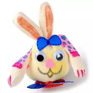 [콩심팥심]토끼 인형 만들기 장갑 인형 만들기 바느질 부직포 동물 키트