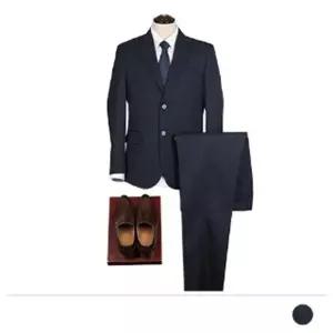 남자정장 더블버튼 면접 자켓 수트 투버튼 빅사이즈