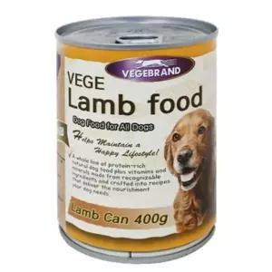 베게 강아지 간식 캔 애견 간식 양고기 400g 24개 애견먹이 강아지밥