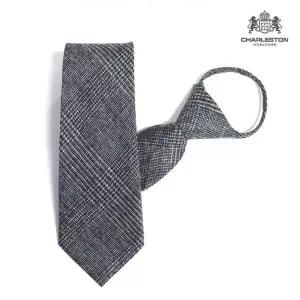 남성용 무지 넥타이 단색 비즈니스 정장용 액세서리