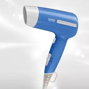 블루 접이식 미니 휴대용 여행 헤어 드라이어 드라이기