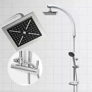 실버 절수 원형 수전 욕실 해바라기 헤드 교체 샤워기