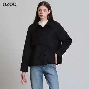 [오조크(OZOC)] 트렌치 변형 숏 바바리 (택가격: 171000원)