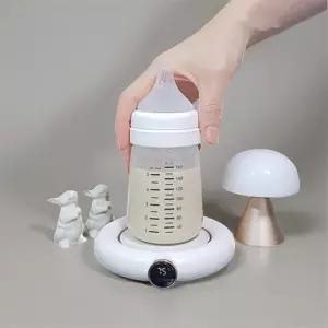 모유 중탕 보틀 워머 액상 분유 데우기 보온 유축 시밀레 젖병 해동 온도 조절 중탕기 센서 포트