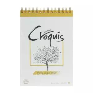 스프링 노트 B5 크로키북 노트북 드로잉 스케치북