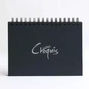 양장크로키 스프링 노트 B4 105g 제본 수채화용 종이