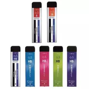 TOMBOW 모노그래프 MG 샤프심 40본 0.5mm 모노그래프샤프심 고급샤프