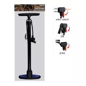 [콩심팥심]자전거 공기주입 펌프 휴대용 튜브 공기 주입기 휴대용 자전거용품