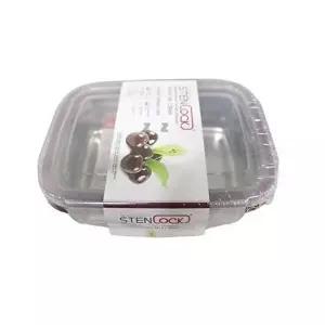 직사각 스텐 반찬통 3호 밀폐용기 음식보관통-WD406EE