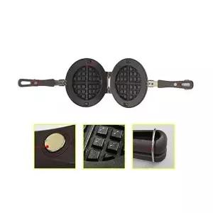 자석잠금 양면 와플팬 1p 간식팬 후라이팬-WD406E4