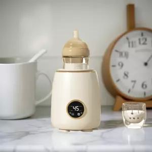 모유 중탕 보틀 워머 액상 분유 데우기 보온 유축 시밀레 젖병 해동 온도 조절 중탕기 센서 포트