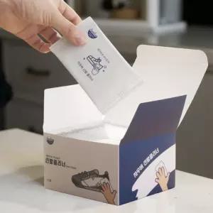 신발 클리닝 티슈 클리너 슈케어 세정제 얼룩 제거 세척 용품 운동화 물없이 청소신 1+1