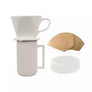 캠핑장드리컵세트 추출용 드리퍼세트 2~4인용/480ml 여과지세트 480ml