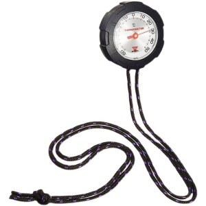 야외 하이킹 등산 컴퍼스 기압계 디바이스 금속 로 블랙 두드리다