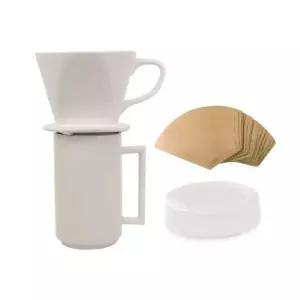 [콩심팥심]캠핑장드리컵세트 추출용 드리퍼세트 2~4인용/480ml 여과지세트 480ml