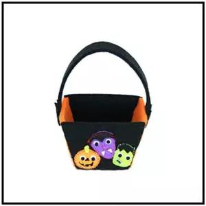 할로윈파티 소품 할로윈친구들 사탕바구니(블랙) 할로윈데코 소품