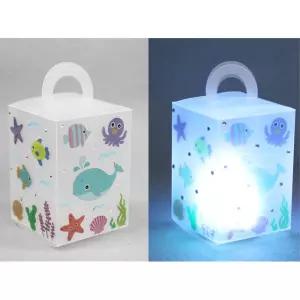 5인용 바다풍경 사각 손잡이 여름 스탠드 만들기 미니조명등 어린이집 돌봄 일일수업