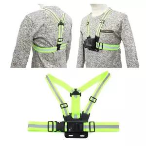 반사 빛나는 야간 조끼형 가슴 끈 밴드 안전 도구