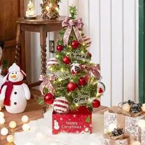 [알티피아]크리스마스 소형트리 90cm롤리팝 트리풀세트-WD1B5D6