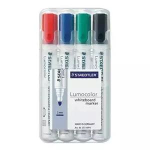 [알티피아]스테들러 보드마카 351 4색세트 2.0mm 마르지않는마카-WD34AE7