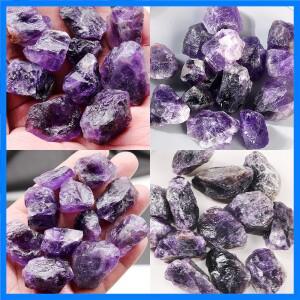 자연 깊은 자수정 크리스탈 미네랄 풍경 바위 표본 원시 미네랄 장식 불규칙한 모양 대량 돌 홈 장식