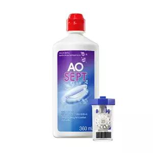 [알콘]옵티프리 렌즈세척액 에이오셉 플러스 360ml 1개