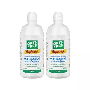 [알콘]옵티프리 렌즈세척액 리플레니시 420ml 2개