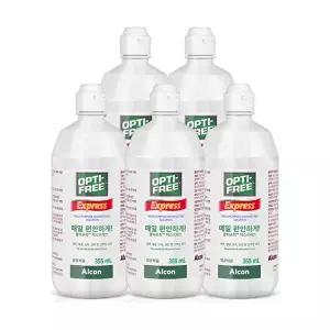 [알콘]옵티프리 렌즈세척액 익스프레스 355ml 5개